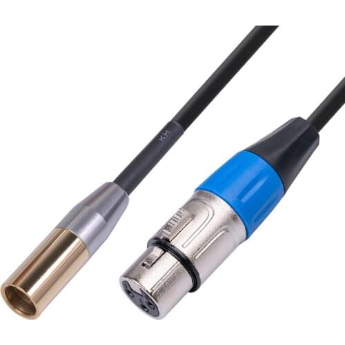 XK101K18 Mini Audio Cable Adapter Household XLR Male to XLR Female Video Music Audio Decoration for Canon Camera