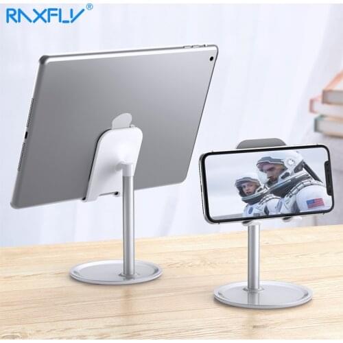RAXFLY Universal Tablet Stand Holder For iPad Pro 11 12.9 mini Desktop Phone Holder For iPhone Samsung Xiaomi Soporte Tablet