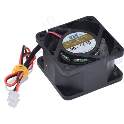 New For AVC DV05028B12U DC12V 1.65A 2 Wire Cooling Fan