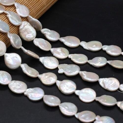 New Natural Freshwater Pearl Bead Baroque Shaped Loose Bead for Making DIY Jewelry Necklace Bracelet Accessories Length 36CM