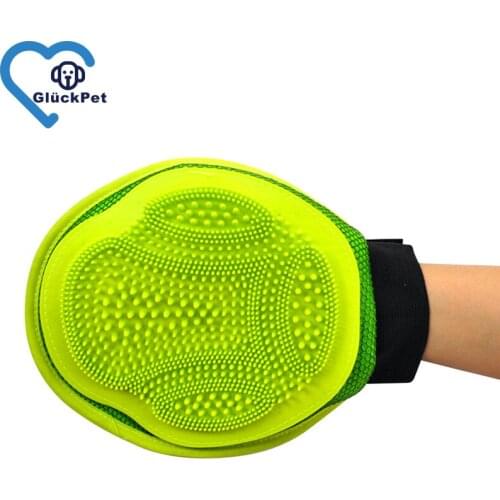 Pet Hair Remover Mitt,Pet Grooming Glove,Deshedding Glove Dog&Cat Deshedding Brush Glove
