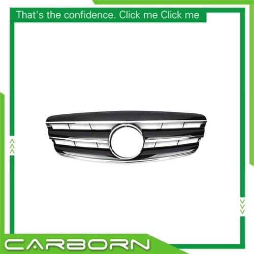 For-Mercedes-Benz S-class W221 2006-2009 with Emblem CL Style Front Racing Grille