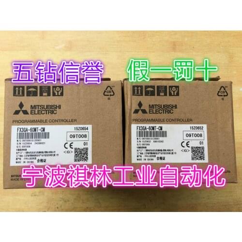 PLC FX3GA-60MT-CM 100% new and original
