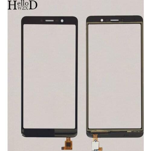 Touch Panel Front Outer Glass For Wiko Tommy 3 TouchScreen Touch Screen Digitizer Panel Mobile + Protector Film 3M Glue