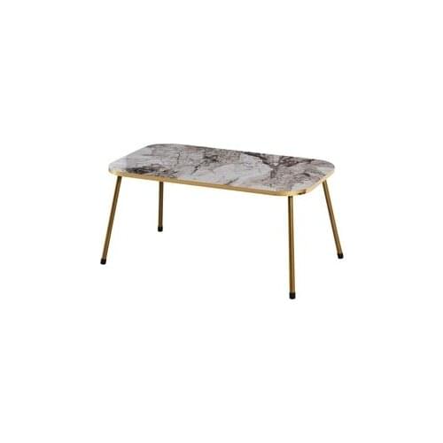 Modern Gold Metal Toe Medium coffee table coffee tables table basse furniture living room table