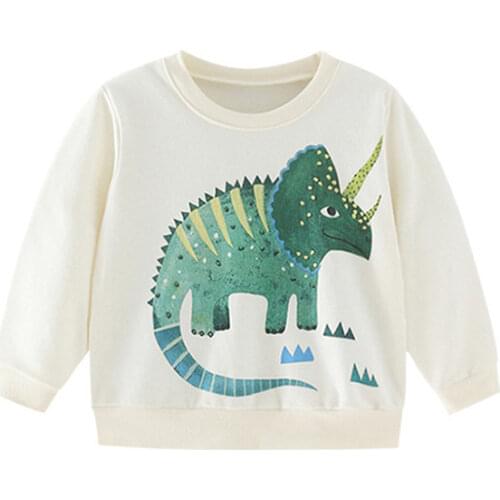 Shark Boys Sweatshirts Cotton Baby Girls Clothes Fall New Childrens Clothing Kids Hoodies Sweatshirt