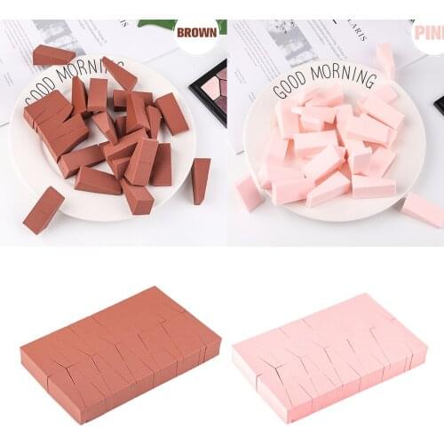 Pack of 24 Makeup Sponge Wedge Liquid Foundation Concealer Applicator Puff Makeup Sponge Powder Puff Triangle Cosmetic Puff