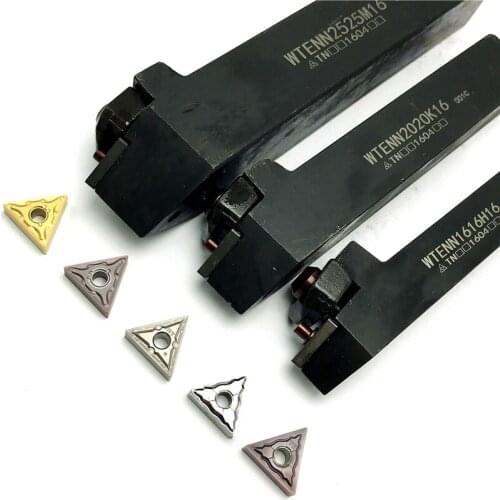 WTENN1616H16 WTENN2020K6 WTENN25205M16 External tool holder +TNMG160404 TNMG160408 carbide inserts turning tool turning insert