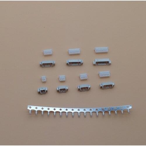 10 Set 1.25mm Pitch Connector JST SMD Horizontal 2/3/4/5/6/7/8P ( Pin Header + Housing + Terminal )