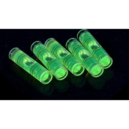 5Pcs/Lot DIY Mini Bubble Level Spirit Level High Accuracy Inclinometer Liquid Level Indicator For Compass 9.5*40mm