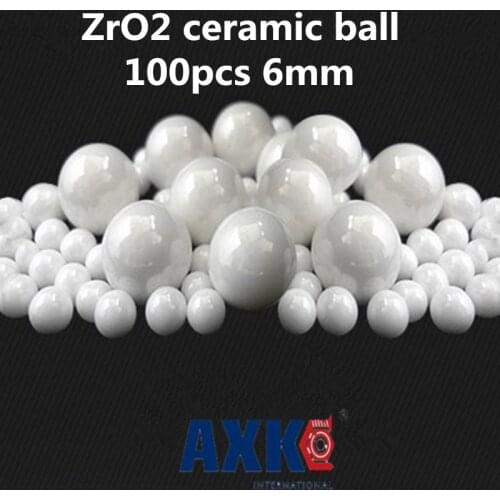 6mm zro2 balls 100pcs Zirconia Balls Used In Bearing Balls G5 Zro2 Ceramic Balls