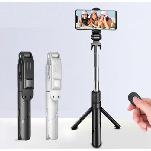 3 In 1 Tripod Bluetooth Selfie Stick for Iphone for Xiaomi/samsung Holder Stick Remote Control Selfie Stick