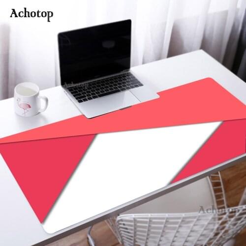60x30cm XL Lockedge Large Gaming Mouse Pad Computer Gamer Keyboard Mouse Mat Color Simple Art Desk Mat Mousepad for PC Desk Pad