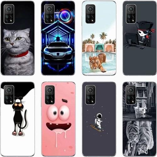 For Xiaomi Mi 10T Pro Case Back Soft Silicone Phone Covers for Xiaomi Mi 10T Phone Cases for Mi 10 T 10Tpro bumper Funda Coque
