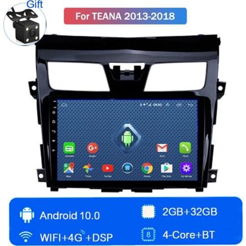 For Nissan Teana 2013 2014 2015 2016 2017 2018 Android 10 intelligent Internet navigation all in one machine Car Stereo player