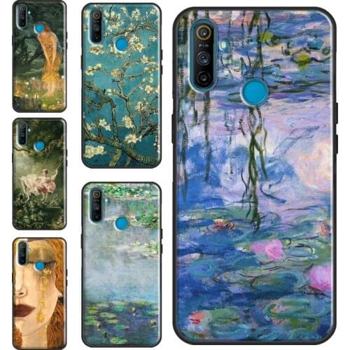 Oil Painting Art Case For OPPO Realme GT Neo Q3 6 7 8 Pro C3 C11 C15 C21 OnePlus 9 Pro 8 Pro 9R 7T 8T Cover