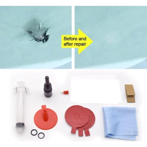 Professional DIY Car Windshield Repair Kit Tool Auto Car Glass Repair Tool Set Windscreen Crack Scratch Restore Resin Car Stylin
