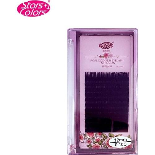 New Arrival False Eyelashes 0.1mm C/J Curl Natural Individual Eyelash Extension Makeup 8mm-12mm Eye Lashes