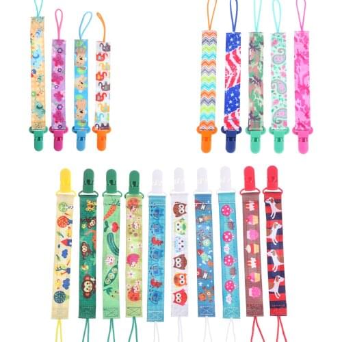 Infant Kids Newborn Baby Pacifier Clip Chain Dummy Clip Nipple Holder Children Nipple Feeding Teether Chian Anti-drop Rope