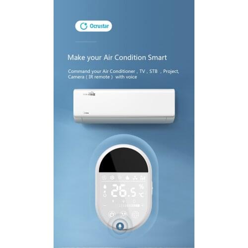 Smart Home Application Control System, Control Air Conditioner/TV/STB/Project/Camera (IR remote) With Offline Voice
