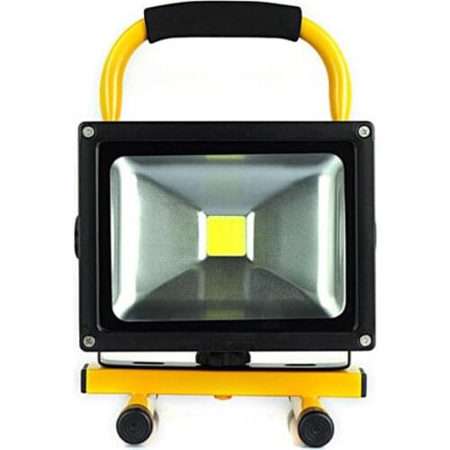 LED Rechargeable Floodlight 20W Rechargeables Flood Light Portable Work Light Lamp Weather Resistant IP65 Outdoor spotlight