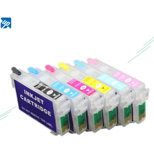 T0981 98 refillable ink cartridge for epson Artisan 700 800 710 810 600 725 835 837 730 with arc chip