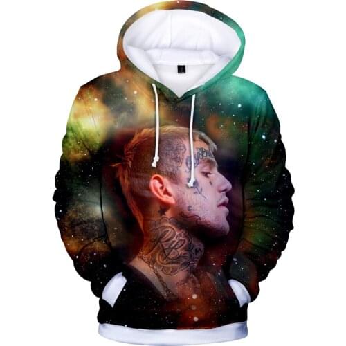 3D Lil Peep Hoodies Casual Sweatshirt Long Sleeve Men/women Clothes Tops Hooded Kpop Hip Hop XXS To 4XL