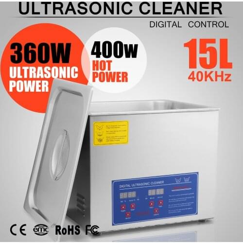 Ultrasonic cleaner 15L hot sale ultrasonic cleaner JPS-60A for cheap price