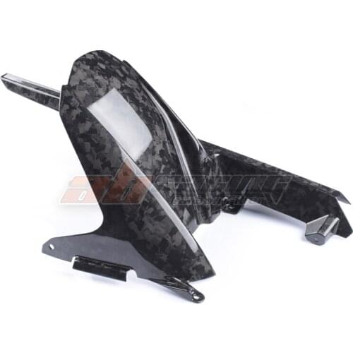 Rear Hugger Fender Tire Mudguard Cover For BMW S1000RR 2019-2020 Forged Carbon Fiber