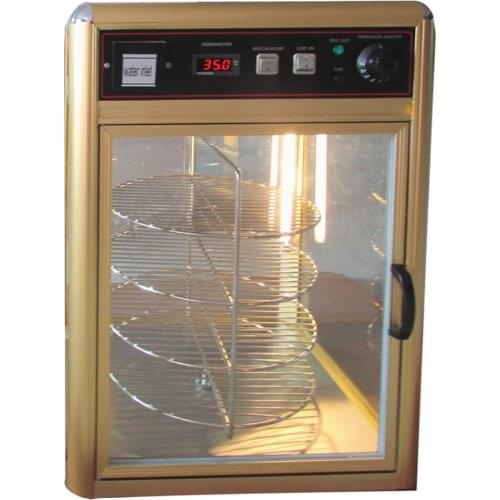 4 Layers Keeping Warm Showcase Supermarket Meat Fish Food Warm-Keeping Showcase Warming Pizza Display Cabinet