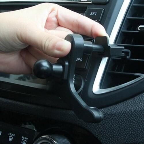 Car Air Vent Clip Mount Phone Holder Dashboard Suction Cup GPS Bracket Accessories Mount Plastic Clip