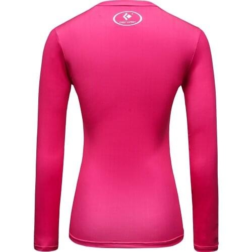 Factory Hot Sale Female Compression Women Long Sleeve Tshirt 3D Comicis Funny Women Tights