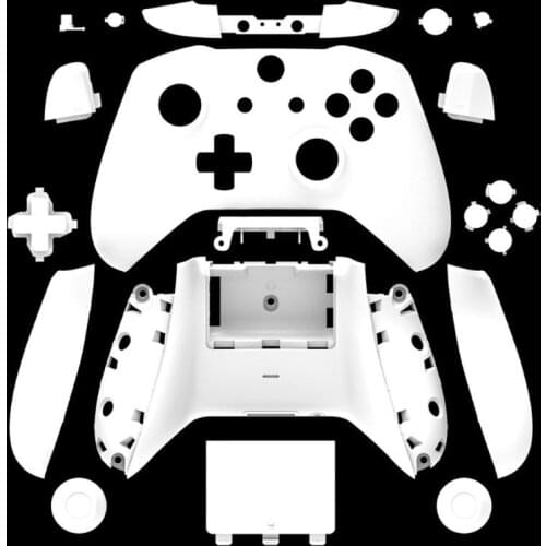 Shell For Xbox One Slim Replacement Full Shell And Buttons Mod Kit Matte Controller Custom Cover Housing For Xbox One S Slim