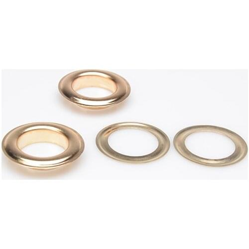 3/4" ( 20 mm ) Gold Bag Grommet with Washer Purse Eyelet with Washers 300pcs/lot