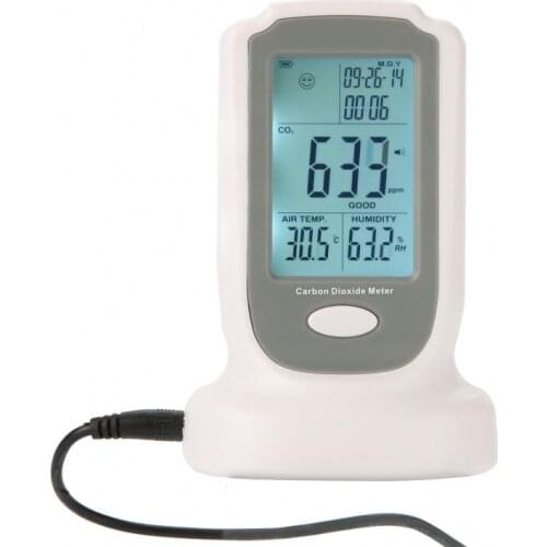 Multifunctional CO2 ppm Meters Mini Carbon Dioxide Detector Gas Analyzer Portable Air Quality Tester GM8802