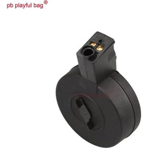 PB Playful bag Outdoor sport JiQu MP5 Nylon gel ball drum Increased capacity Decorative gel ball gun magazine CS toys IA10S