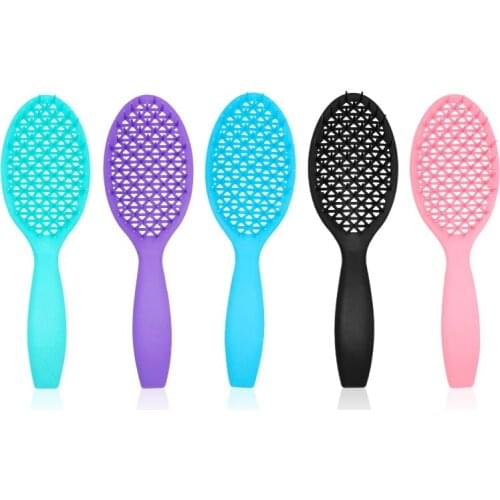 Professional Vented Hair Brush Comb Anti-Static Scalp Massage Wet Dry Hairs Combs Hairdressing Styling Tools for Salon Home Use