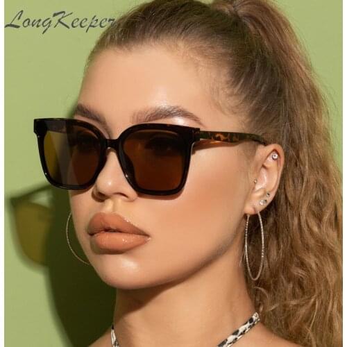 Fashion Ladies Cat Eye Sunglasses 2021 luxury brand Women Vintage Sun Glasses Female Retro Square Driving Glasses Oculos De Sol