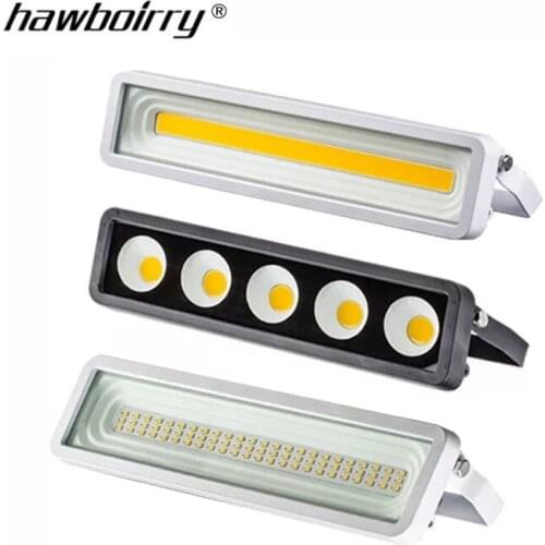 Waterproof AC 220V LED 50W 100W 150W 200W Floodlight Spotlight Spotlight Outdoor Wall Mount Wall Lamp Garden Factory Garage