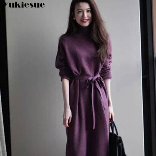 Модные трикотажные платья YUKIESUE China At AliExpress