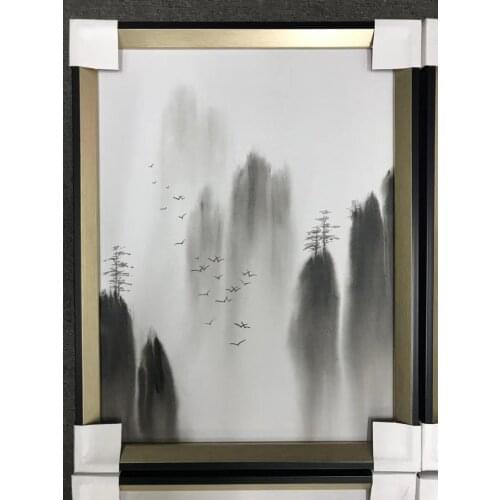 100% Hand Painted Modern Chinese Landscape Oil Painting on Canvas Abstract Canvas Painting Wall art Picture for Home Decoration