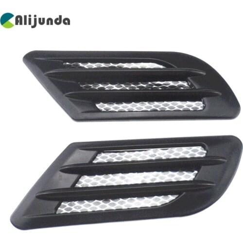 2PCS of new simulation fake air outlet shark gills car styling mold decoration tuyere for Audi A-series C-series S-series SQ