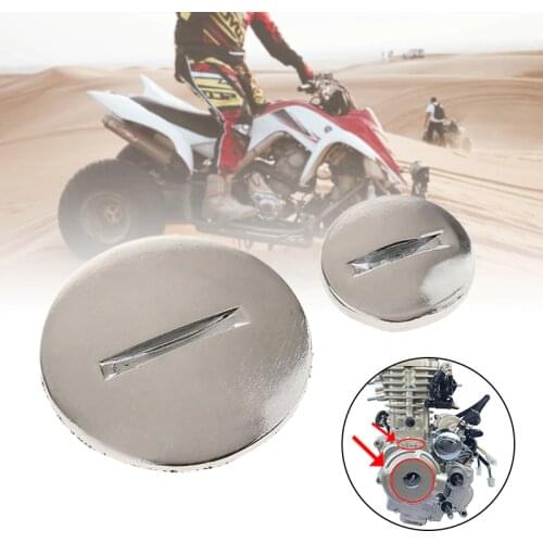 ATV Engine Stator Side Cover Cap Aluminium Alloy Quad Engine Stator Side Cover Cap For 50cc 70cc 90cc 110cc ATV Quad Dirt Bike