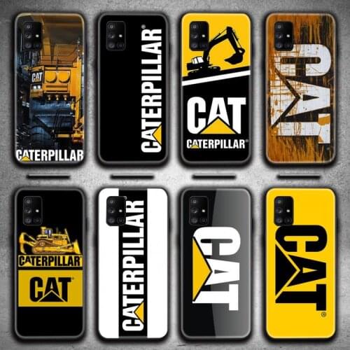 Caterpillar Logo Phone Case For Samsung Galaxy A21S A01 A11 A31 A81 A10 A20E A30 A40 A50 A70 A80 A71 A51