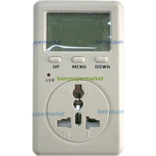 Digital Electricity Energy Meter Tester Monitor indicator Voltag Power Balance Energy saver Meter WF-D02A Taiwan plug