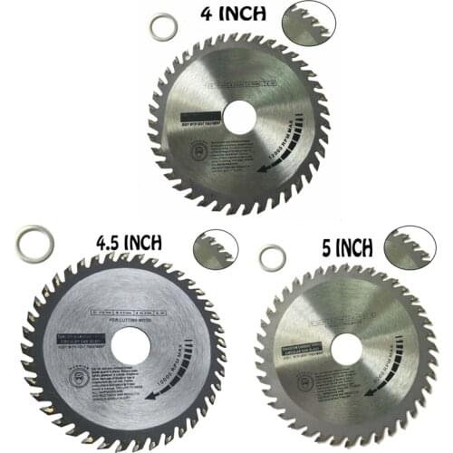 1pc 4 /4.5 /5 inch 40T Wood Carving Disc Circular Saw Blade Disc Cutter Metal Plastic For Angle Grinder For metal cutting disc