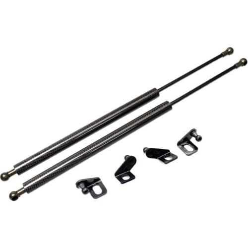 For Toyota voxy R80 Esquir R80 2014-2018 Car Styling Front Hood Bonnet carbon fiber Gas Struts Lift Support Damper Gas Shock