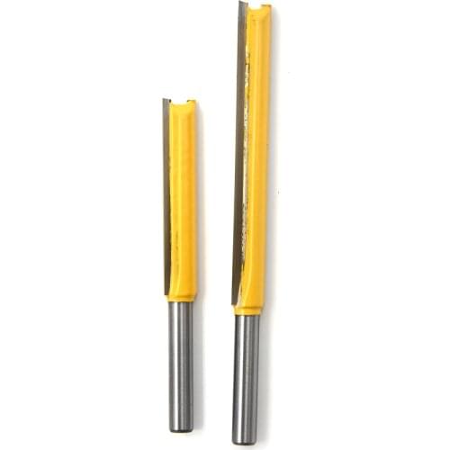 1pcs Extra Long Flush Trim Router Bit 1/4*3/8*50 and 1/4*3/8*76 - 1/4" Shank Woodworking Milling Cutter For Wood Milling Machine