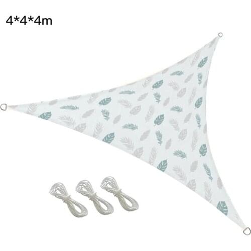 Sun Shade Sail Canopy Car Cover Awnings Outdoor Triangle Courtyard Parking Lot Patio Oxford Cloth UV Block Anti-UV Sunshade Net