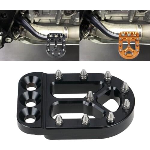 Motorcycle Accessories Rear Foot Brake Lever Peg Pad Brake Pedal For KTM 390 Adventure ADV 390adventure 390adv 2020 2021